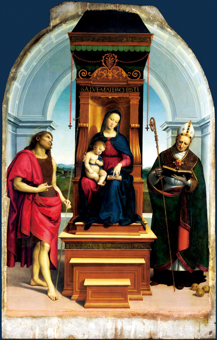   拉斐尔·桑西  Raffaello Santi——安西帝圣母